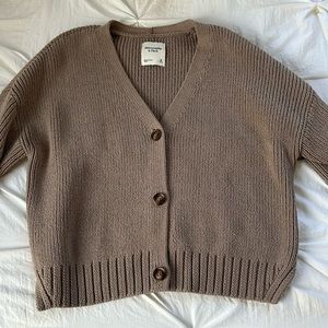 Abercrombie & Fitch Brown Sweater. Size M